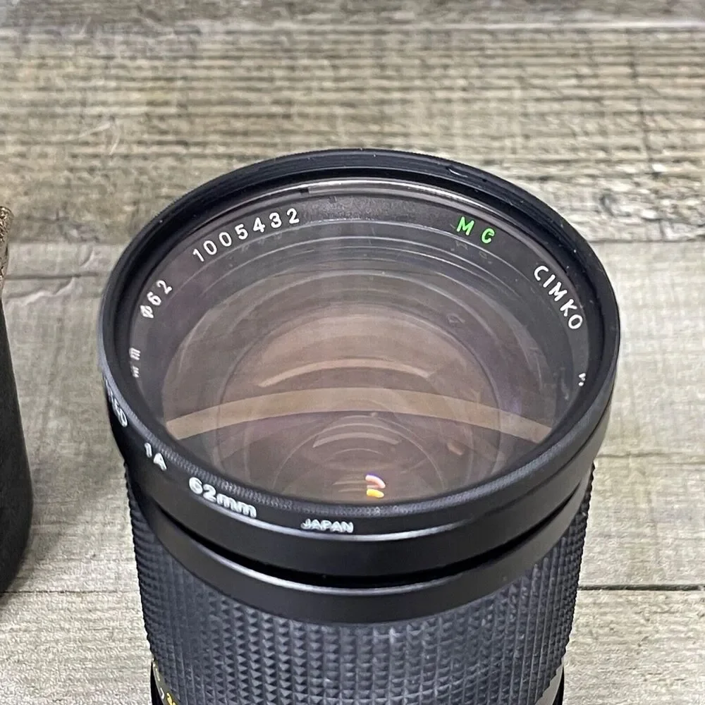 Vivitar C1MKO Mt Series 28-80mm Camera Lens Untested As Is